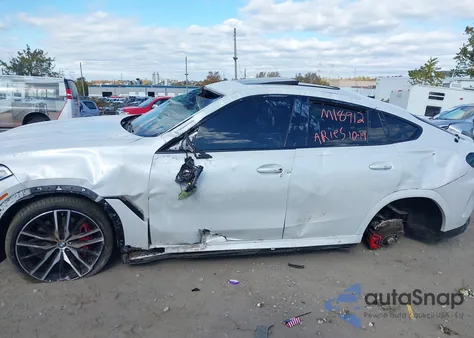 2022 BMW X6 M50I из США, поврежденный, VIN 5UXCY8C03N9M18912